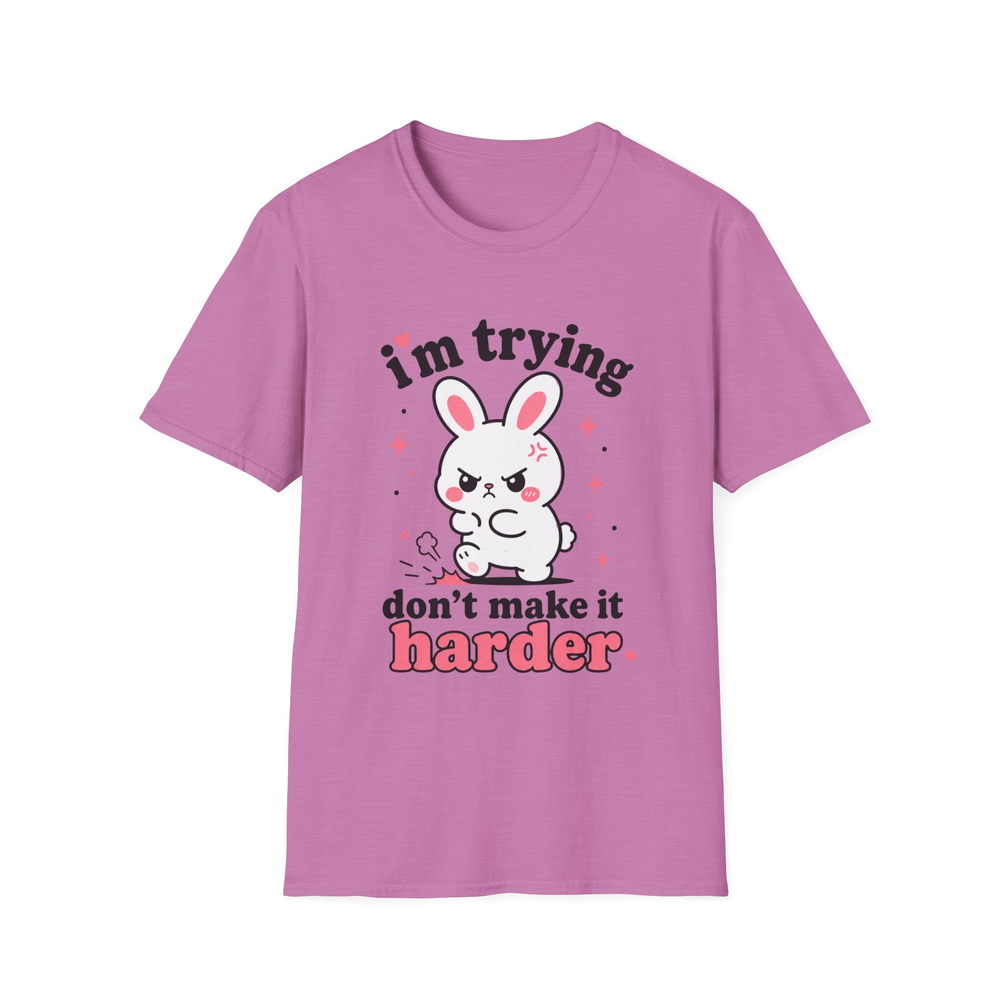 Copy of I Care Aggressively Bunny T-Shirt