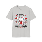 I Care Aggressively Bunny T-Shirt