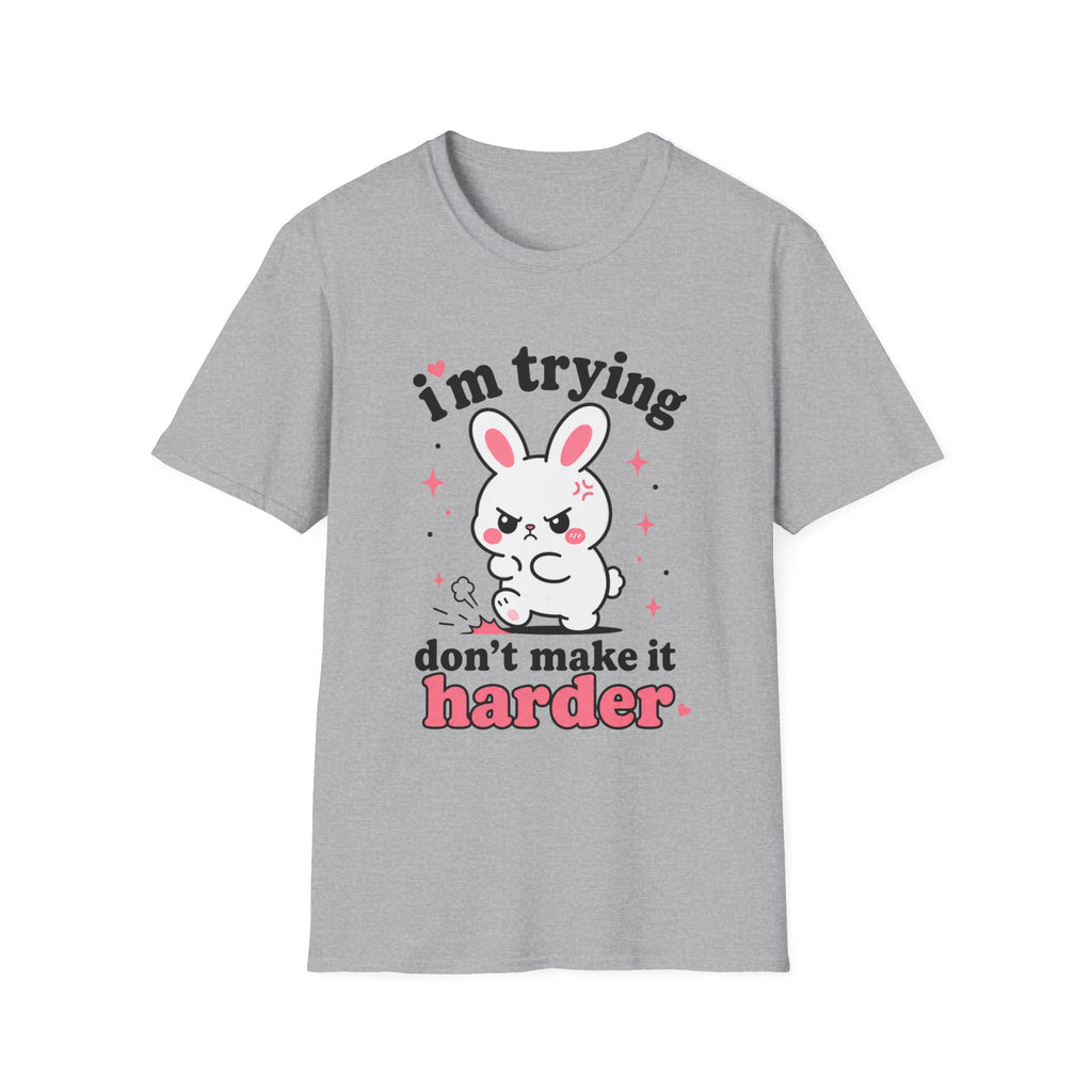 Copy of I Care Aggressively Bunny T-Shirt