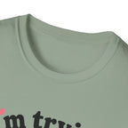 Copy of I Care Aggressively Bunny T-Shirt