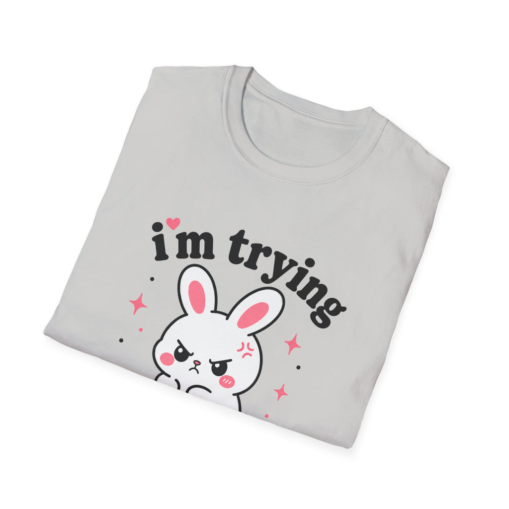 Copy of I Care Aggressively Bunny T-Shirt