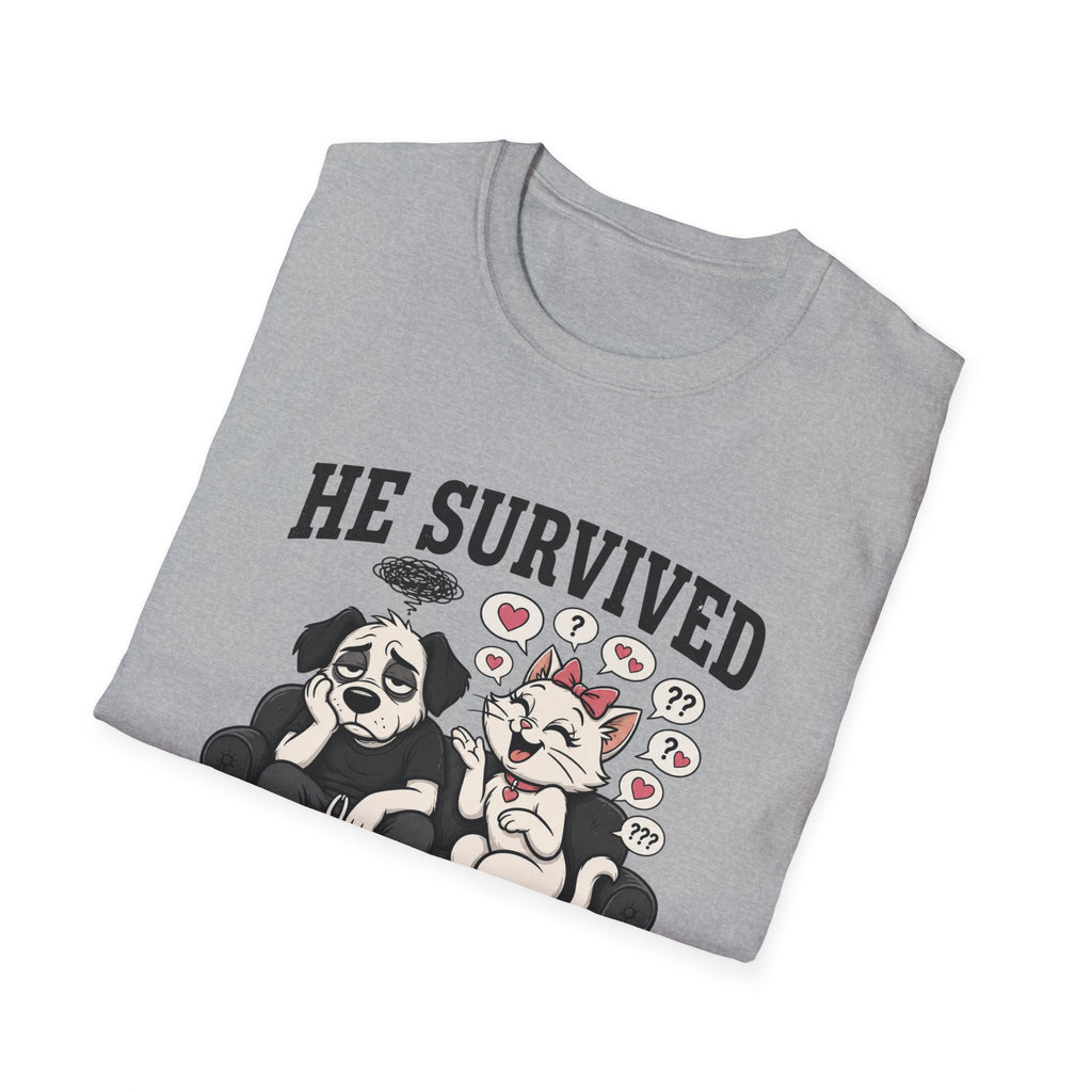 He Survived Another Conversation T-Shirt