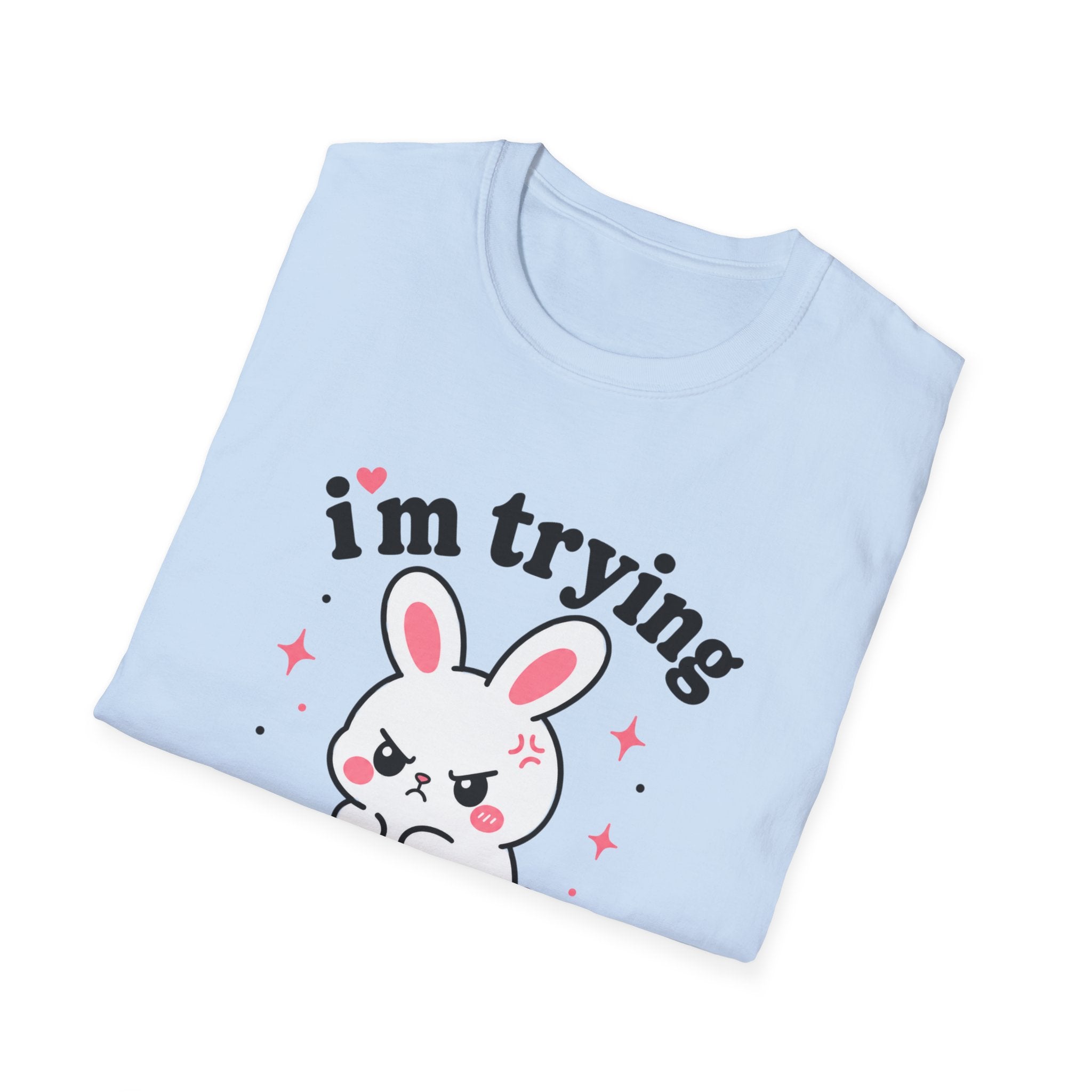 Copy of I Care Aggressively Bunny T-Shirt