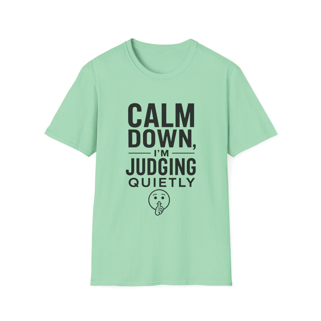 Calm Down, I'm Judging Quietly T-Shirt