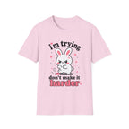 Copy of I Care Aggressively Bunny T-Shirt