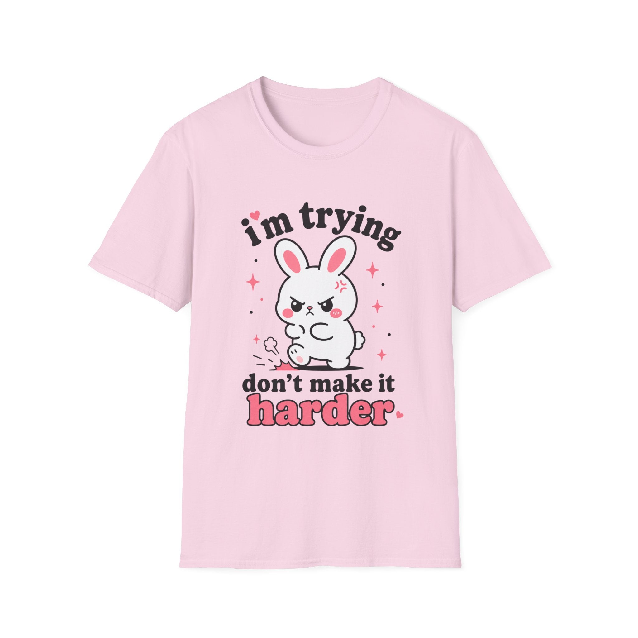 Copy of I Care Aggressively Bunny T-Shirt