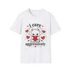 I Care Aggressively Bunny T-Shirt