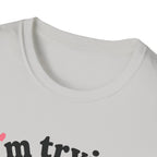 Copy of I Care Aggressively Bunny T-Shirt