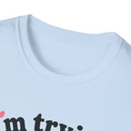Copy of I Care Aggressively Bunny T-Shirt