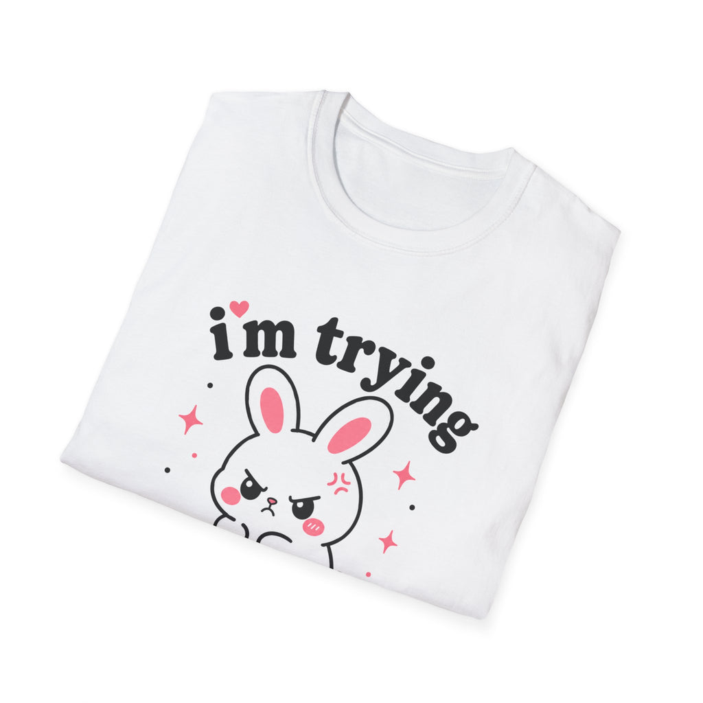 Copy of I Care Aggressively Bunny T-Shirt