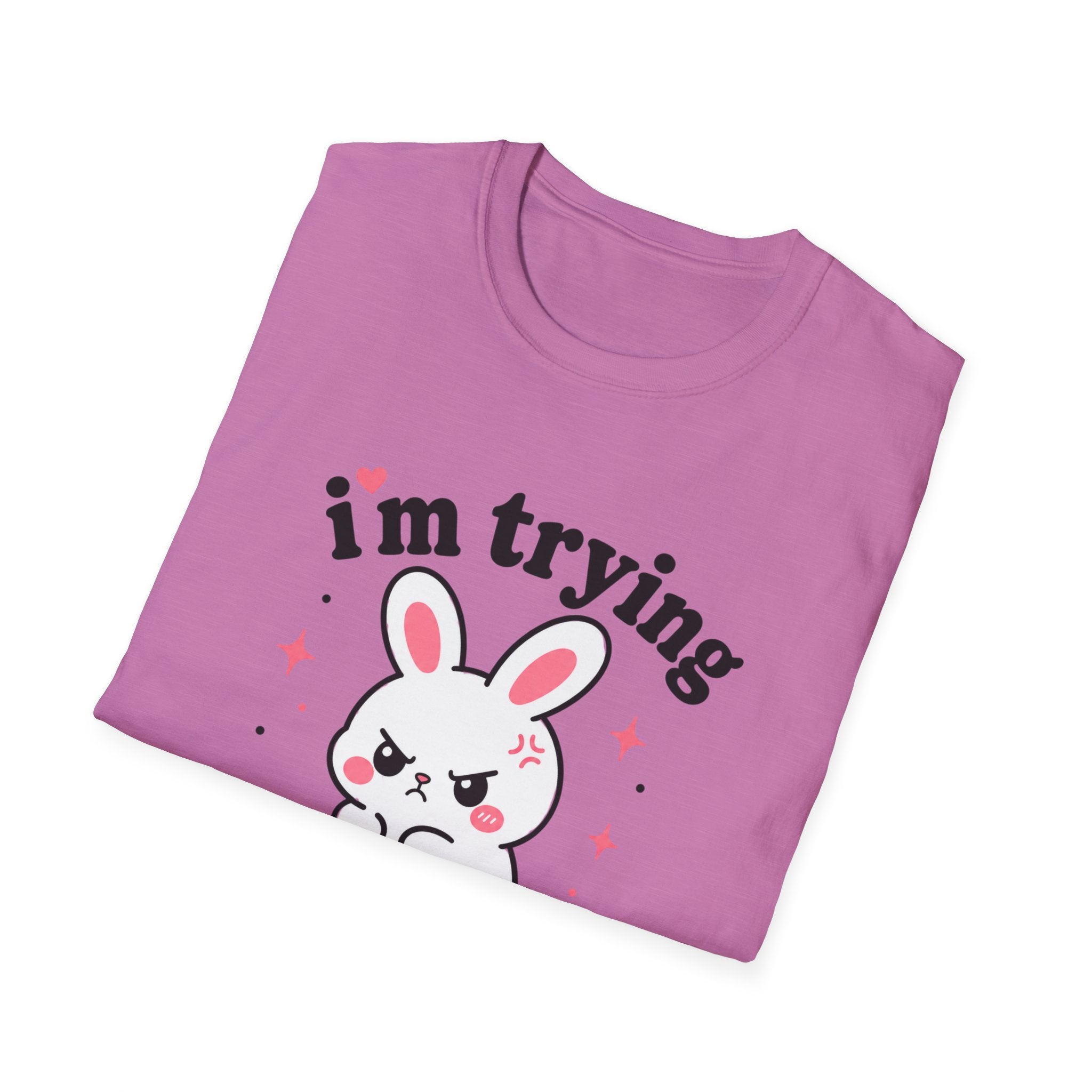 Copy of I Care Aggressively Bunny T-Shirt