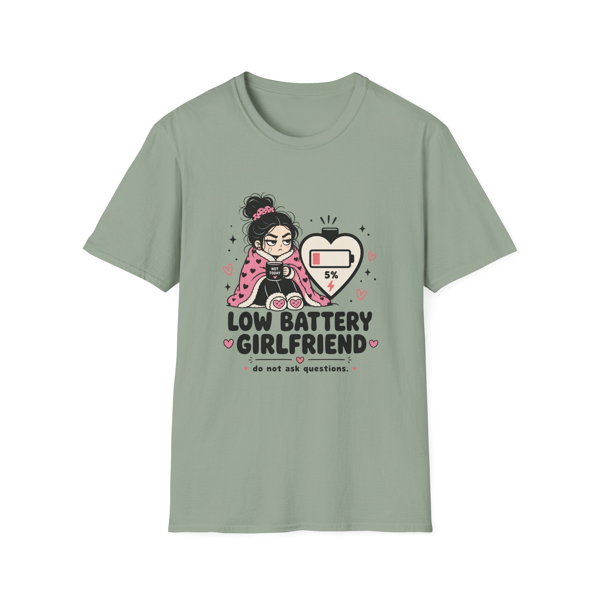 Low Battery Girlfriend T-Shirt