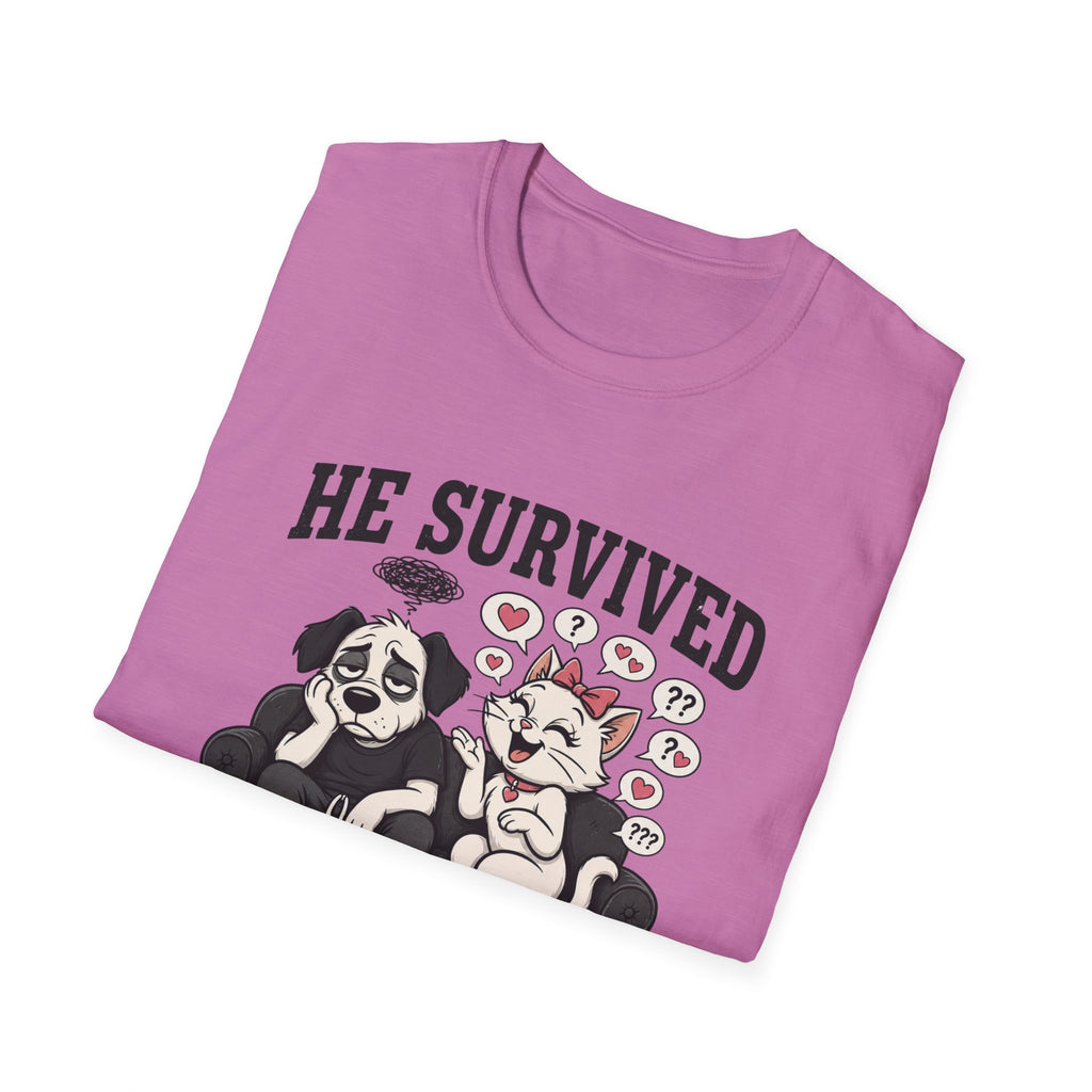 He Survived Another Conversation T-Shirt