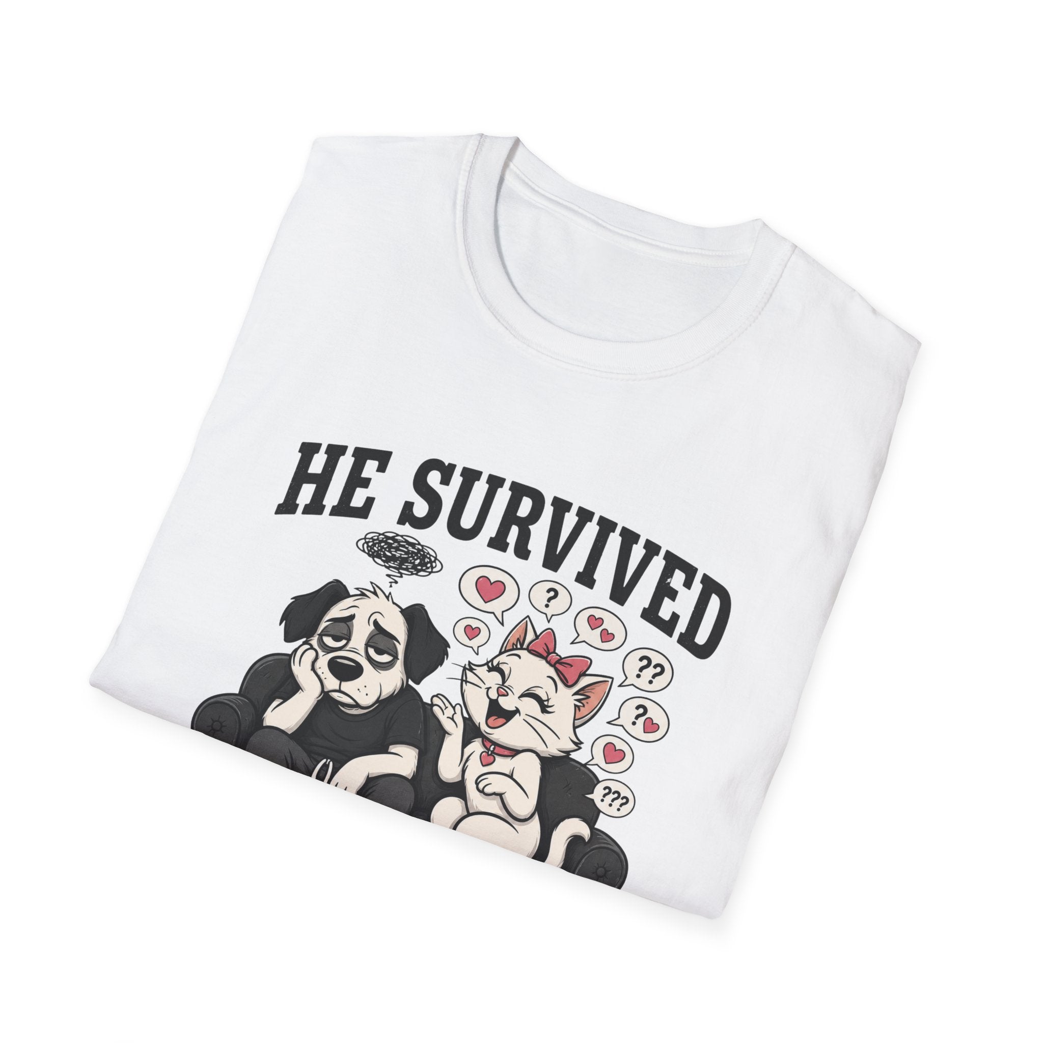 He Survived Another Conversation T-Shirt