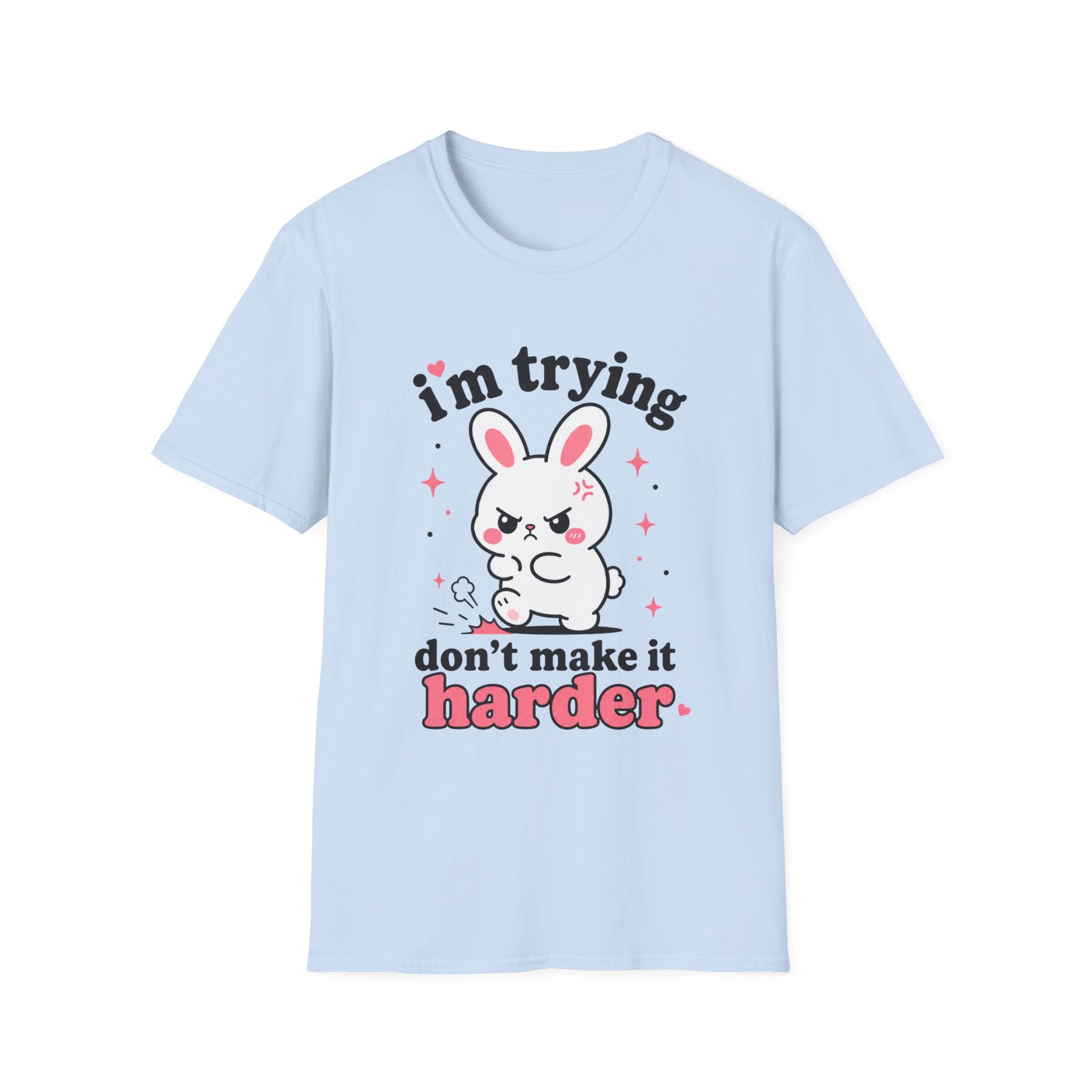 Copy of I Care Aggressively Bunny T-Shirt
