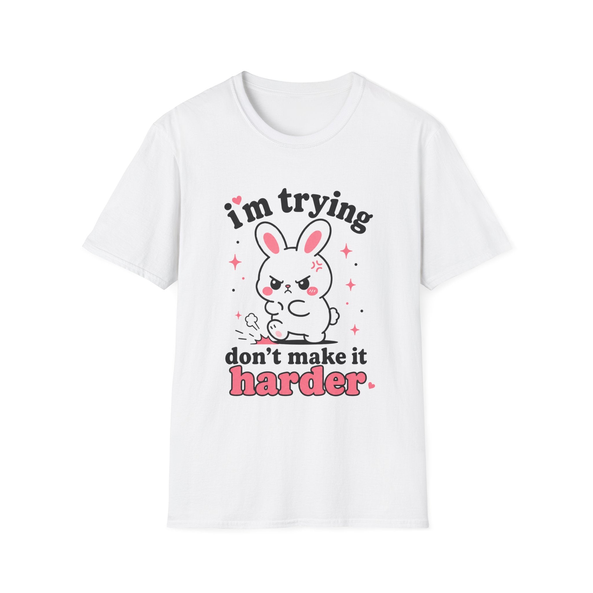 Copy of I Care Aggressively Bunny T-Shirt