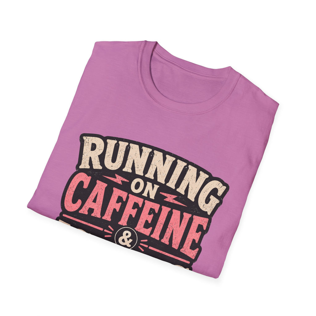 Running on caffeine & Issues T-Shirt