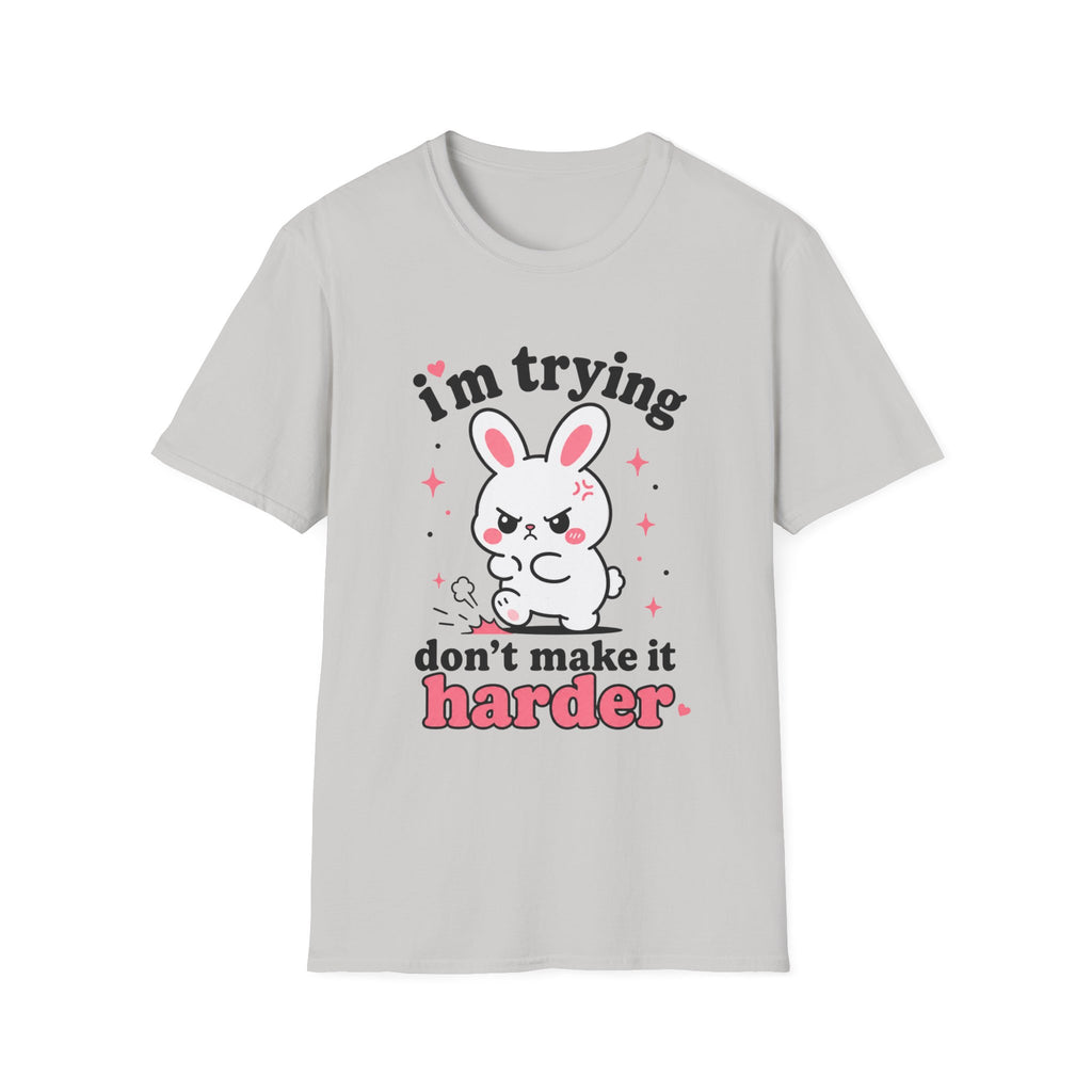 Copy of I Care Aggressively Bunny T-Shirt