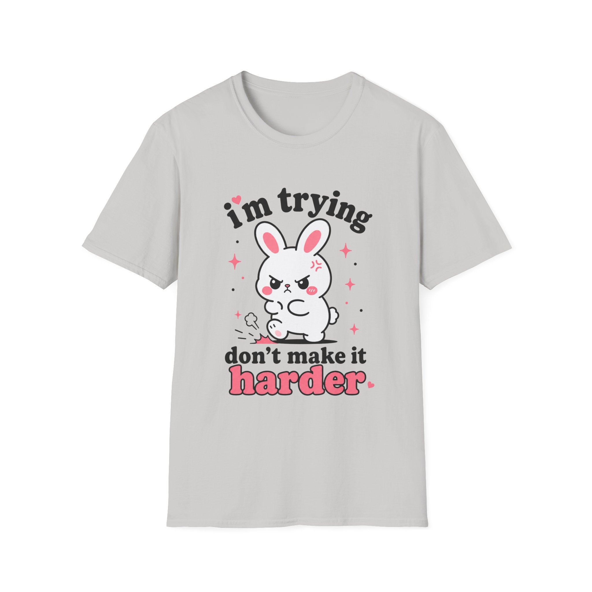 Copy of I Care Aggressively Bunny T-Shirt