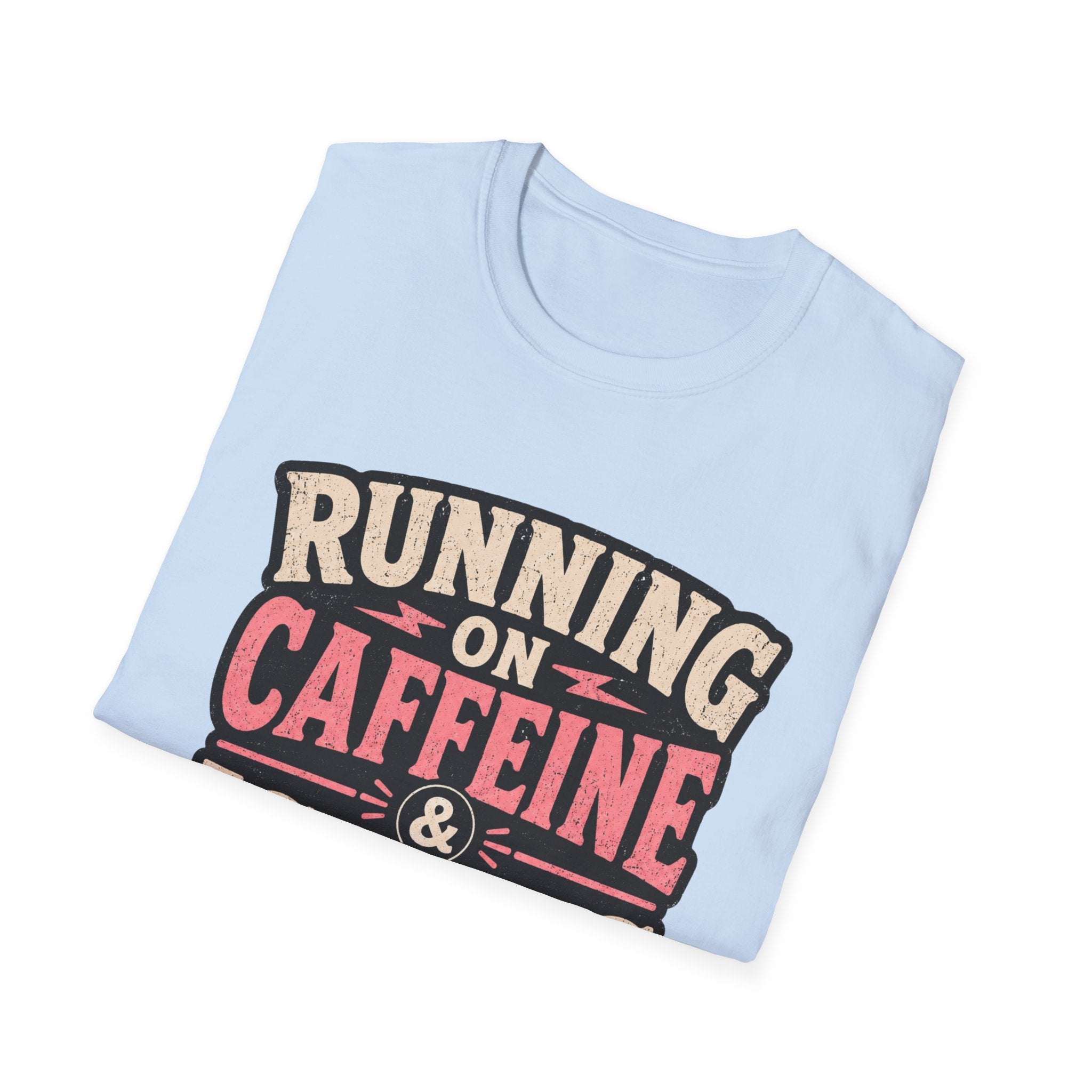 Running on caffeine & Issues T-Shirt