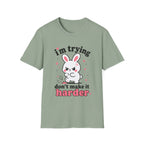 Copy of I Care Aggressively Bunny T-Shirt