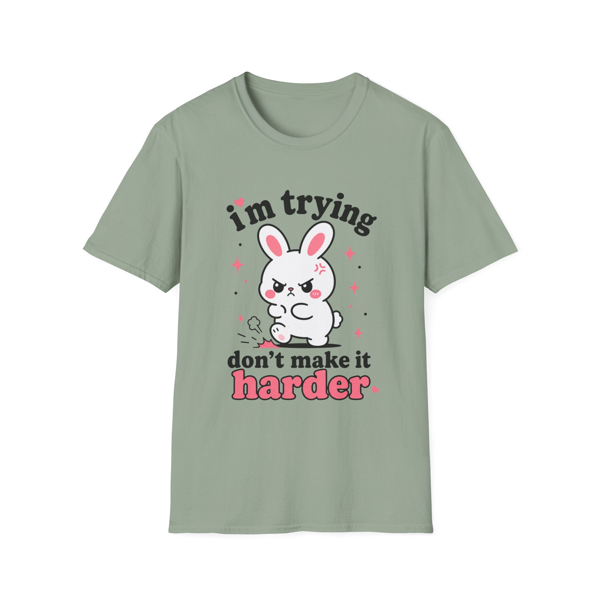 Copy of I Care Aggressively Bunny T-Shirt