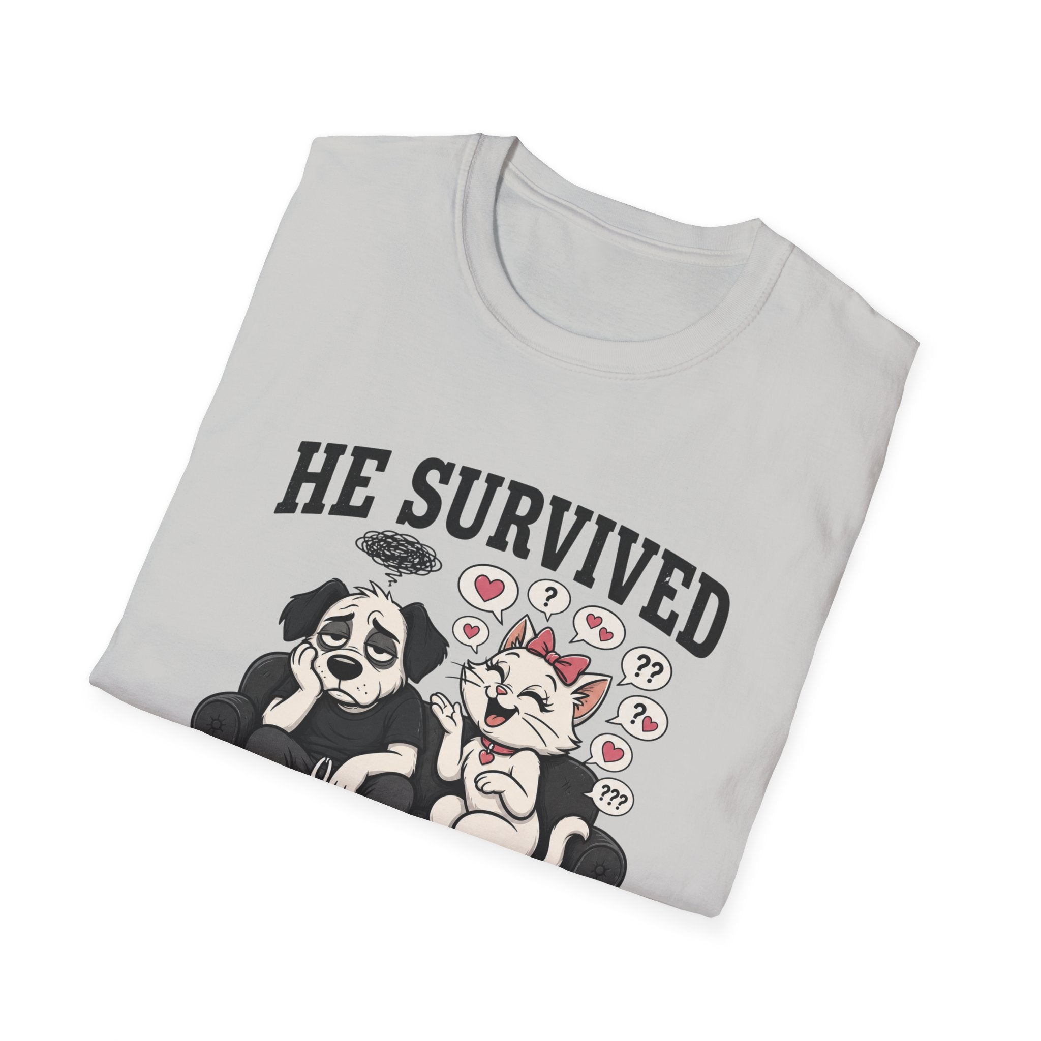 He Survived Another Conversation T-Shirt
