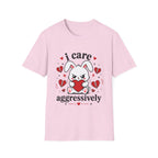 I Care Aggressively Bunny T-Shirt