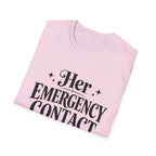 Her emergency contact for drama T-Shirt