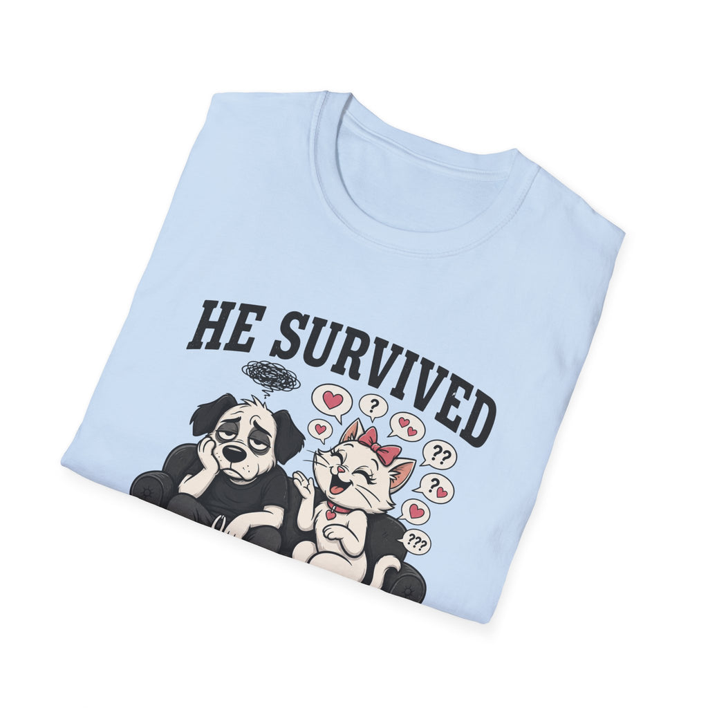 He Survived Another Conversation T-Shirt