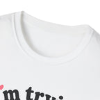 Copy of I Care Aggressively Bunny T-Shirt
