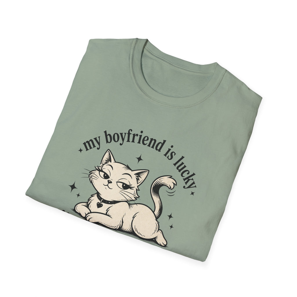 My Boyfriend is Lucky T-Shirt