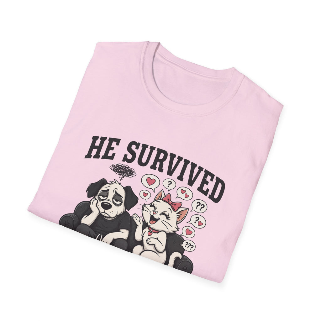 He Survived Another Conversation T-Shirt