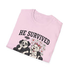 He Survived Another Conversation T-Shirt