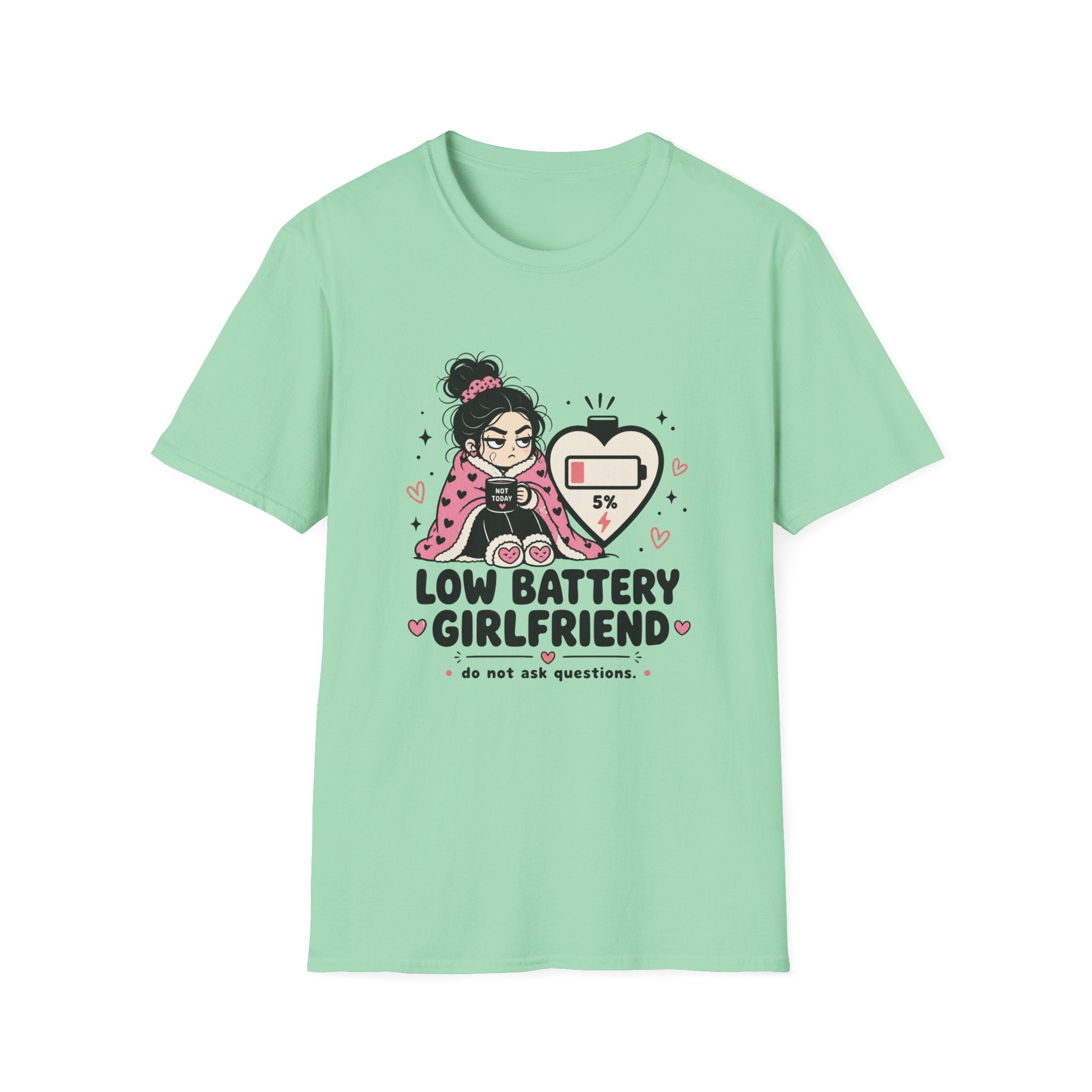 Low Battery Girlfriend T-Shirt