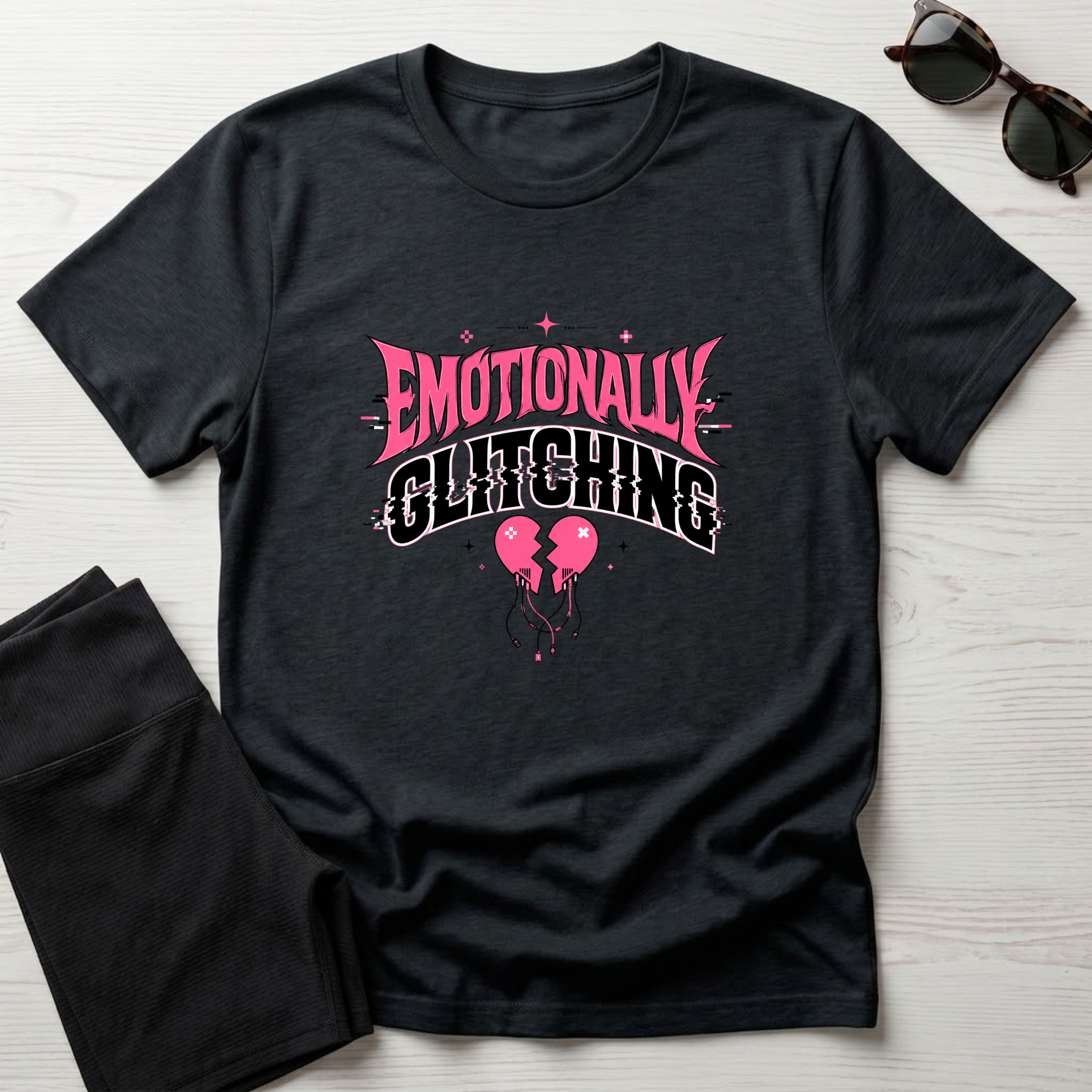 Emotionally Glitching T-Shirt