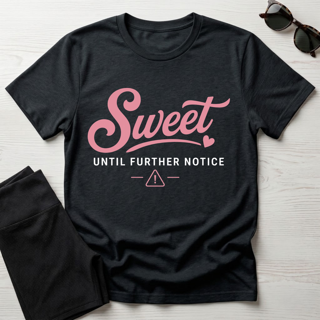 Sweet Until Further Notice T-Shirt