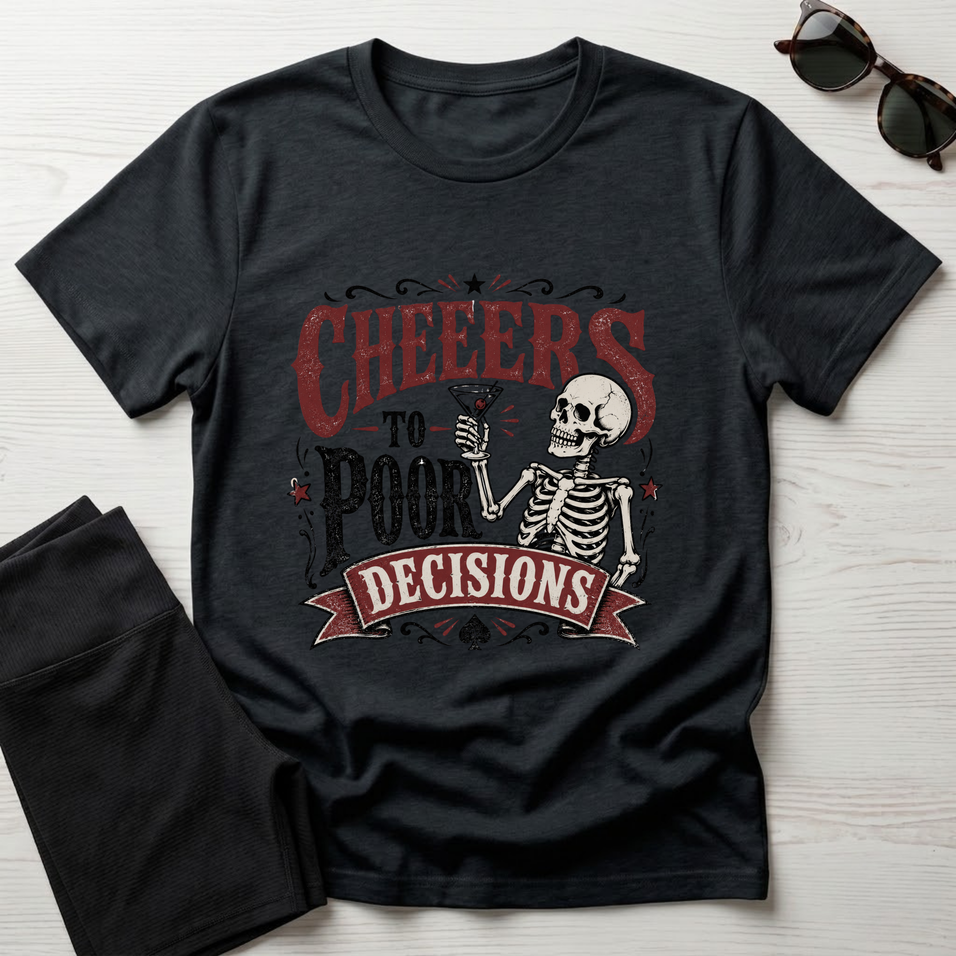 Cheers to Poor Decisions T-Shirt