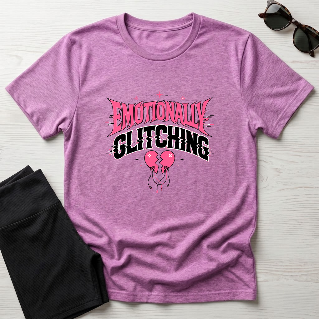 Emotionally Glitching T-Shirt