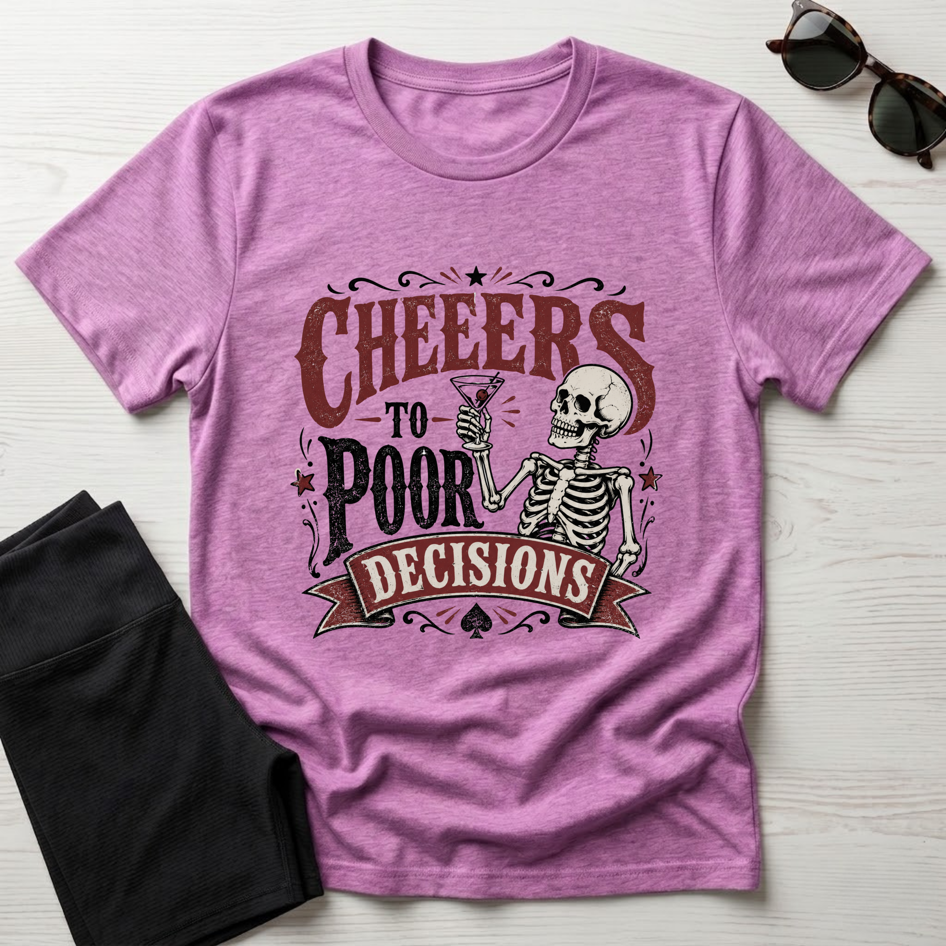 Cheers to Poor Decisions T-Shirt