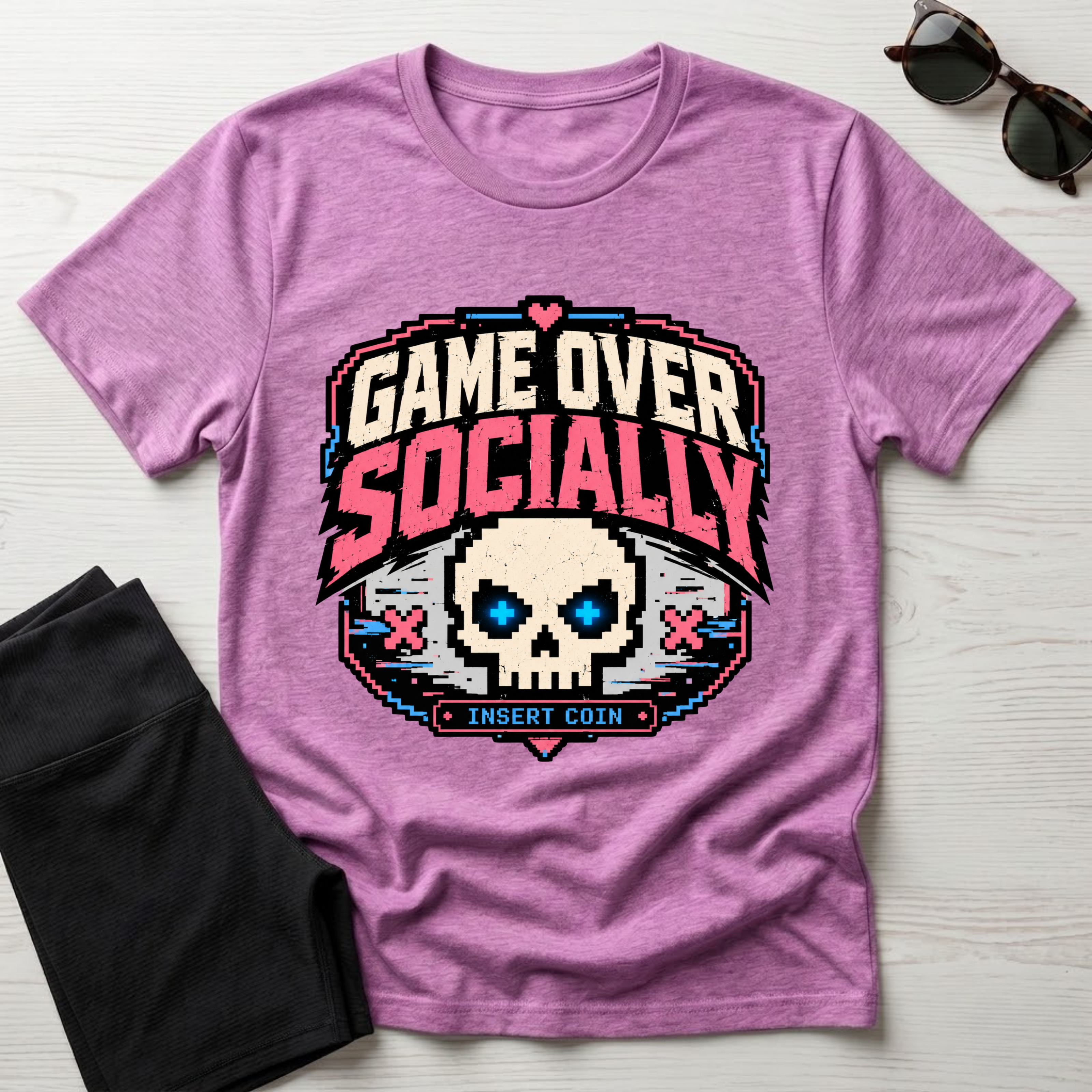 Game Over Socially T-Shirt