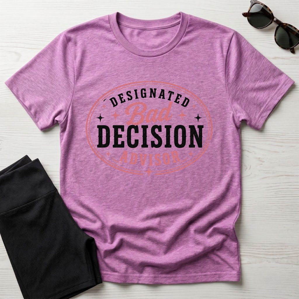 Designated bad decision advisor T-Shirt