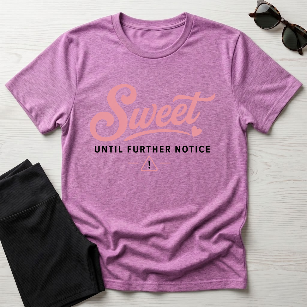 Sweet Until Further Notice T-Shirt