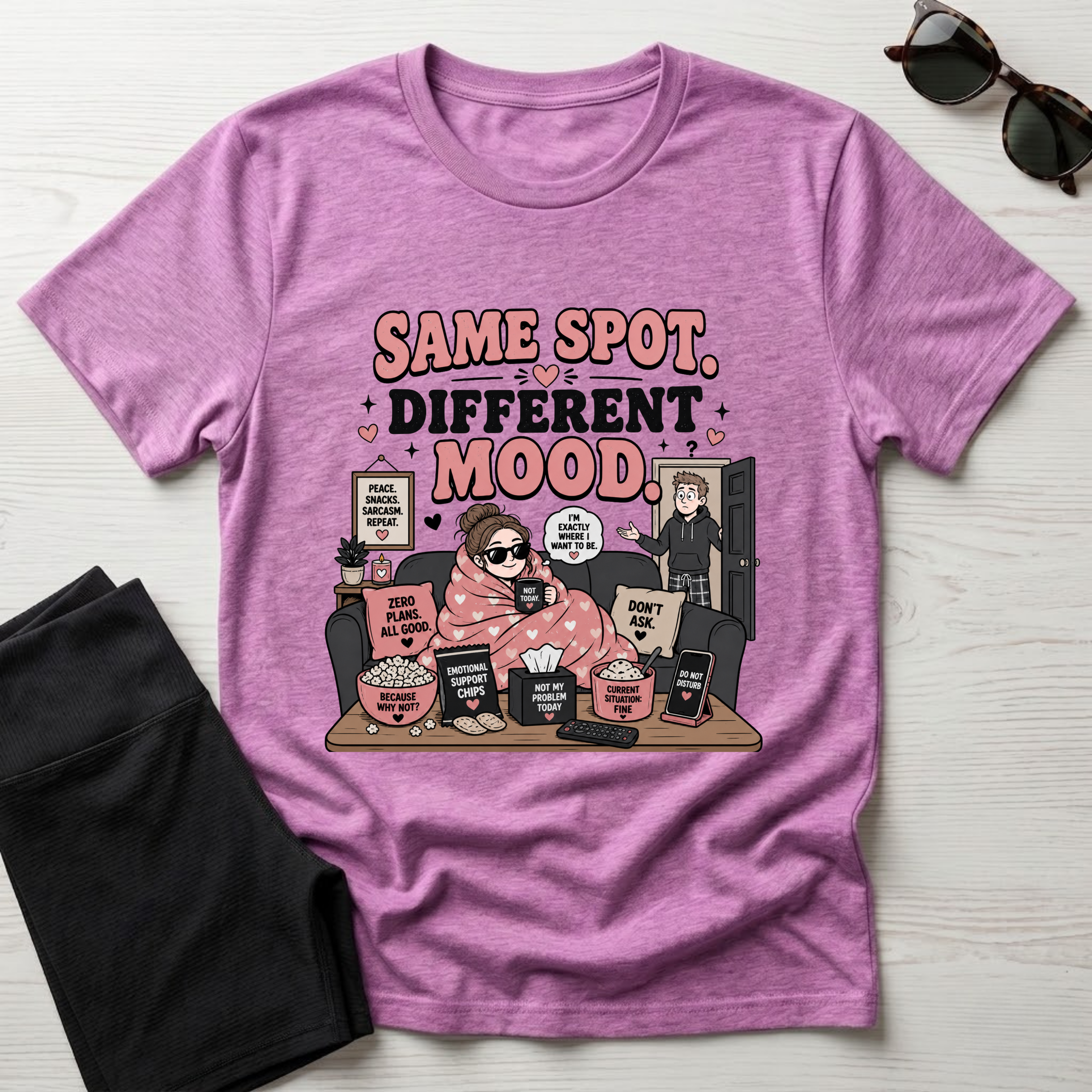 Same Spot Different Mood T-Shirt