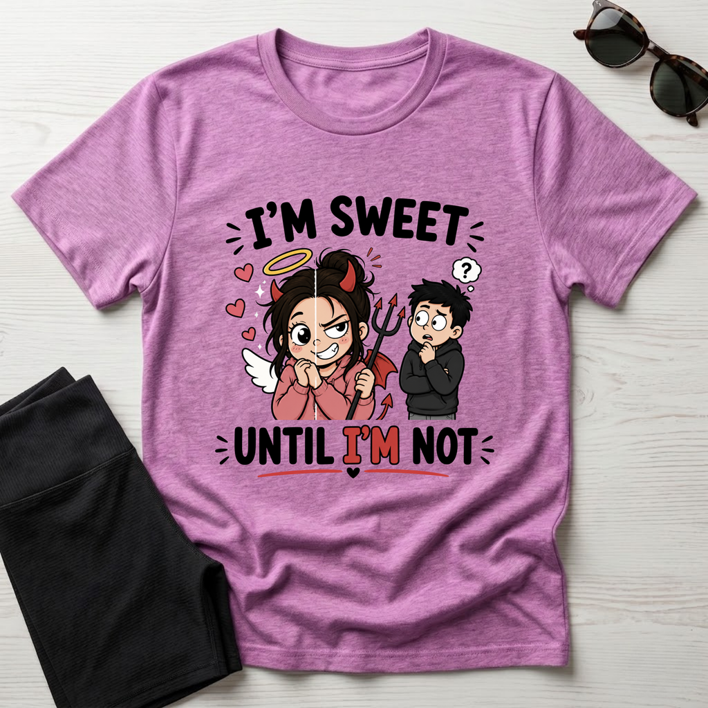 I'm sweet Until I'm Not T-Shirt