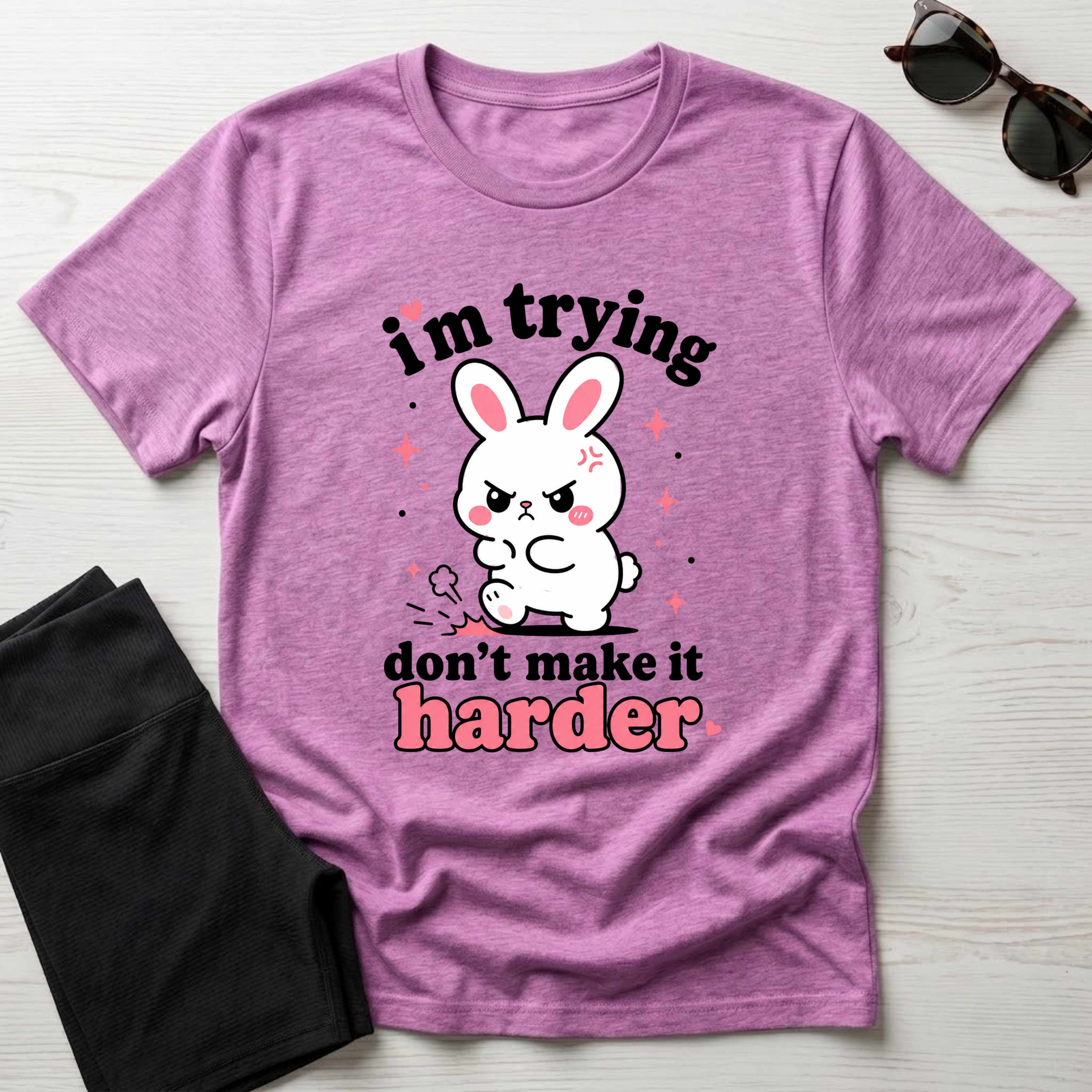 I'm trying don't make it harder T-Shirt