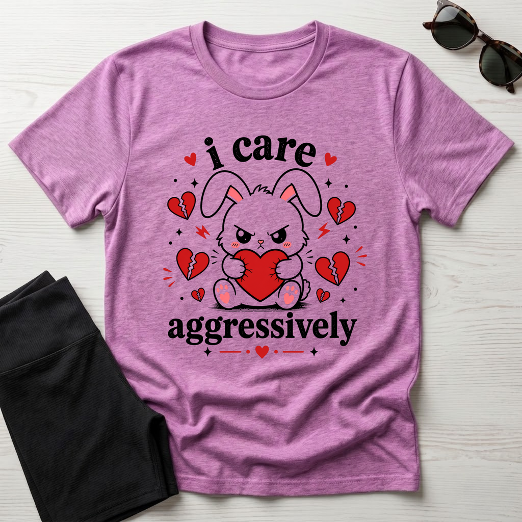 I Care Aggressively T-Shirt