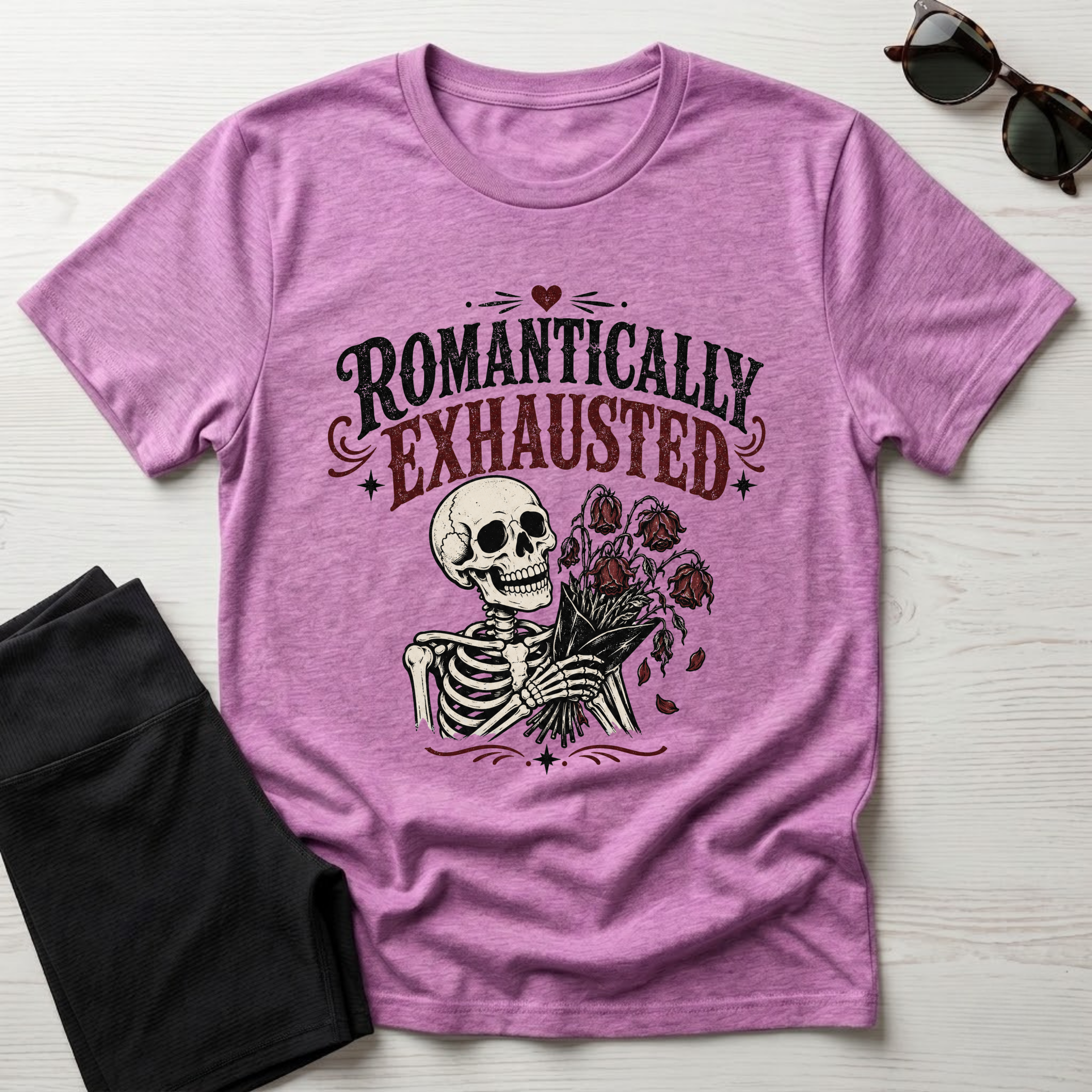Romantically Exhausted T-Shirt