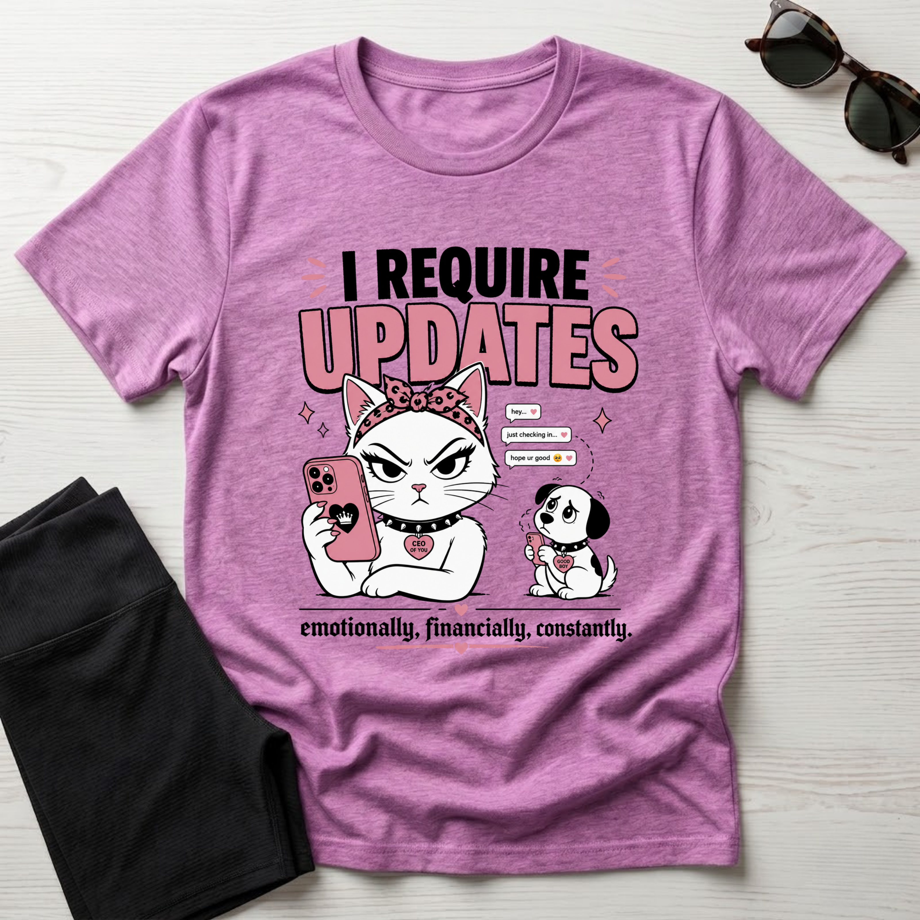 I Require Updates T-Shirt