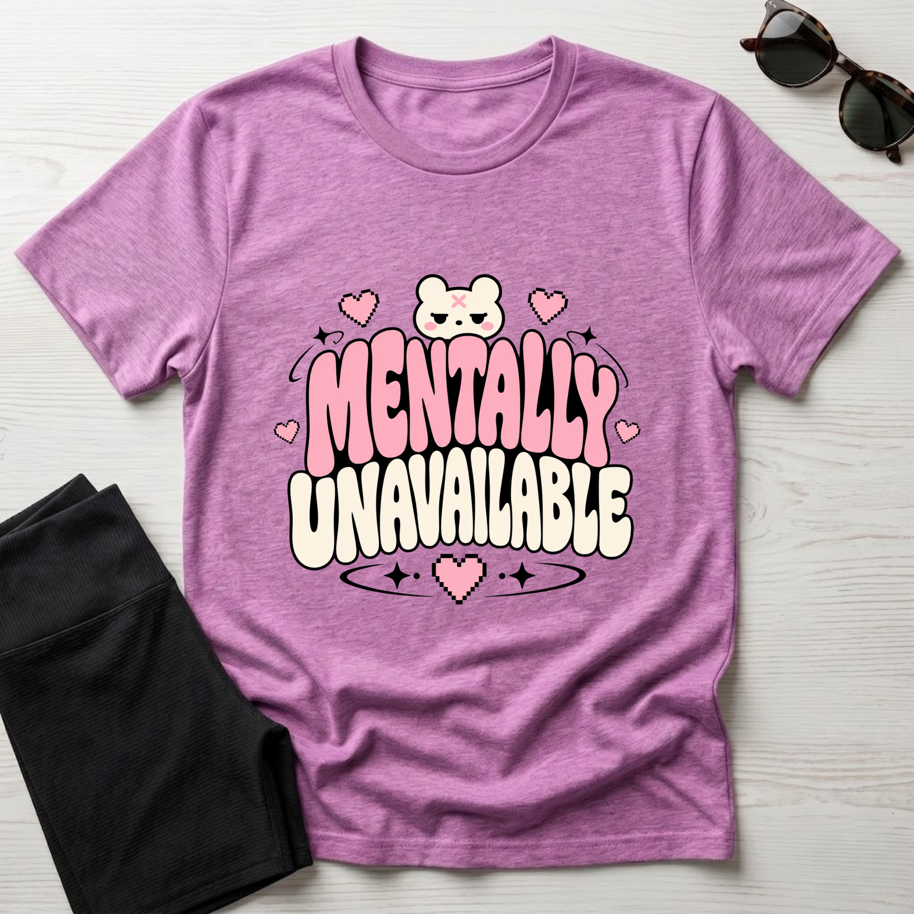 Mentally Unavailable  T-Shirt